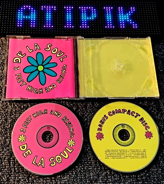 🌸 De La Soul - 3 Feet High And Rising - Edición 20 Aniversario Tommy Boy - Edición Alemana – photo 3